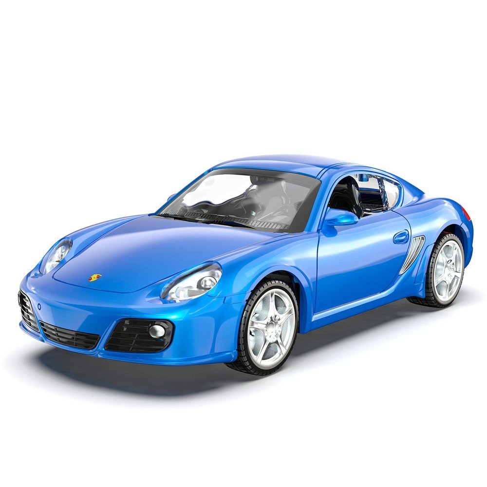Vehículo a escala Porsche Cayman S 1:32 DEQUBE