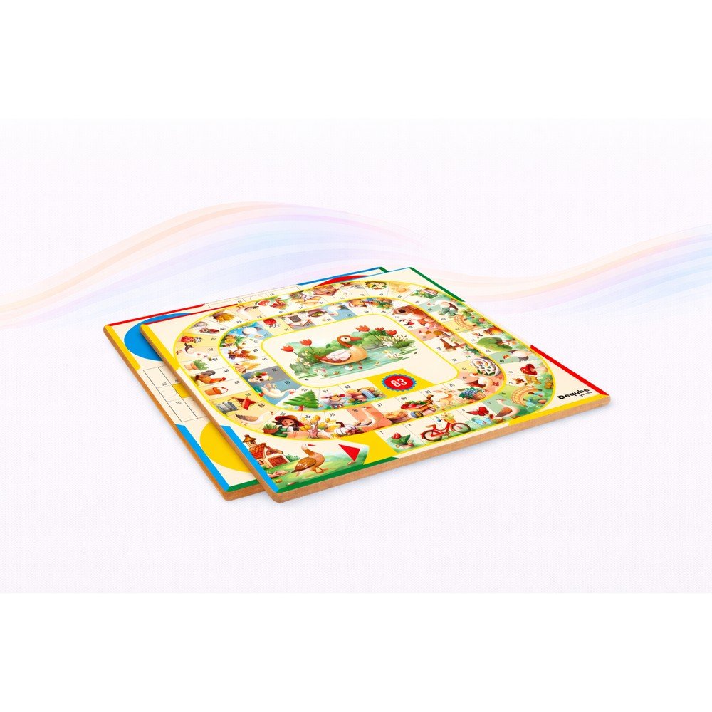 Tablero Parchis Oca 40x40 cm DEQUBE Imagen principal del producto