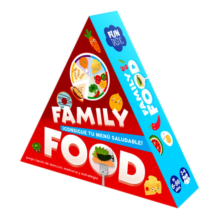 JUEGO DE CARTAS - FAMILY FOOD | FUNTASTIC IMAGILAND | 1 UNIDAD | 8436602090057 Imagen principal del producto
