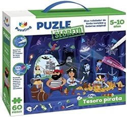 Puzle Secreto Tesoro Pirata IMAGILAND para niños y adultos