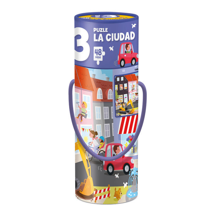 PUZZLE 48 PIEZAS LA CIUDAD PUZZLING | FUNTASTIC IMAGILAND | 1 UNIDAD | 8436602090910 Imagen principal del producto