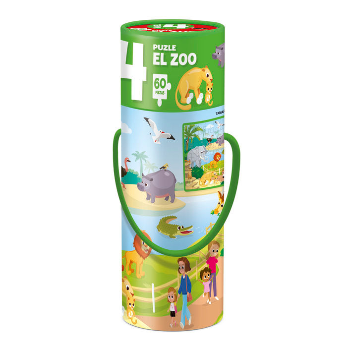 PUZZLE 60 PIEZAS EL ZOO PUZZLING | FUNTASTIC IMAGILAND | 1 UNIDAD | 8436602090927 Imagen principal del producto
