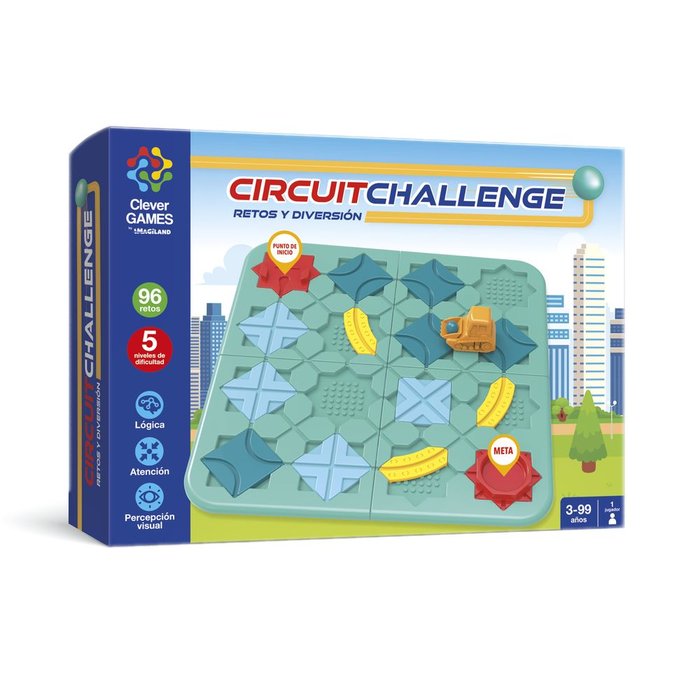 Juego de lógica circuit challenge Clever Games Imagiland Imagen principal del producto