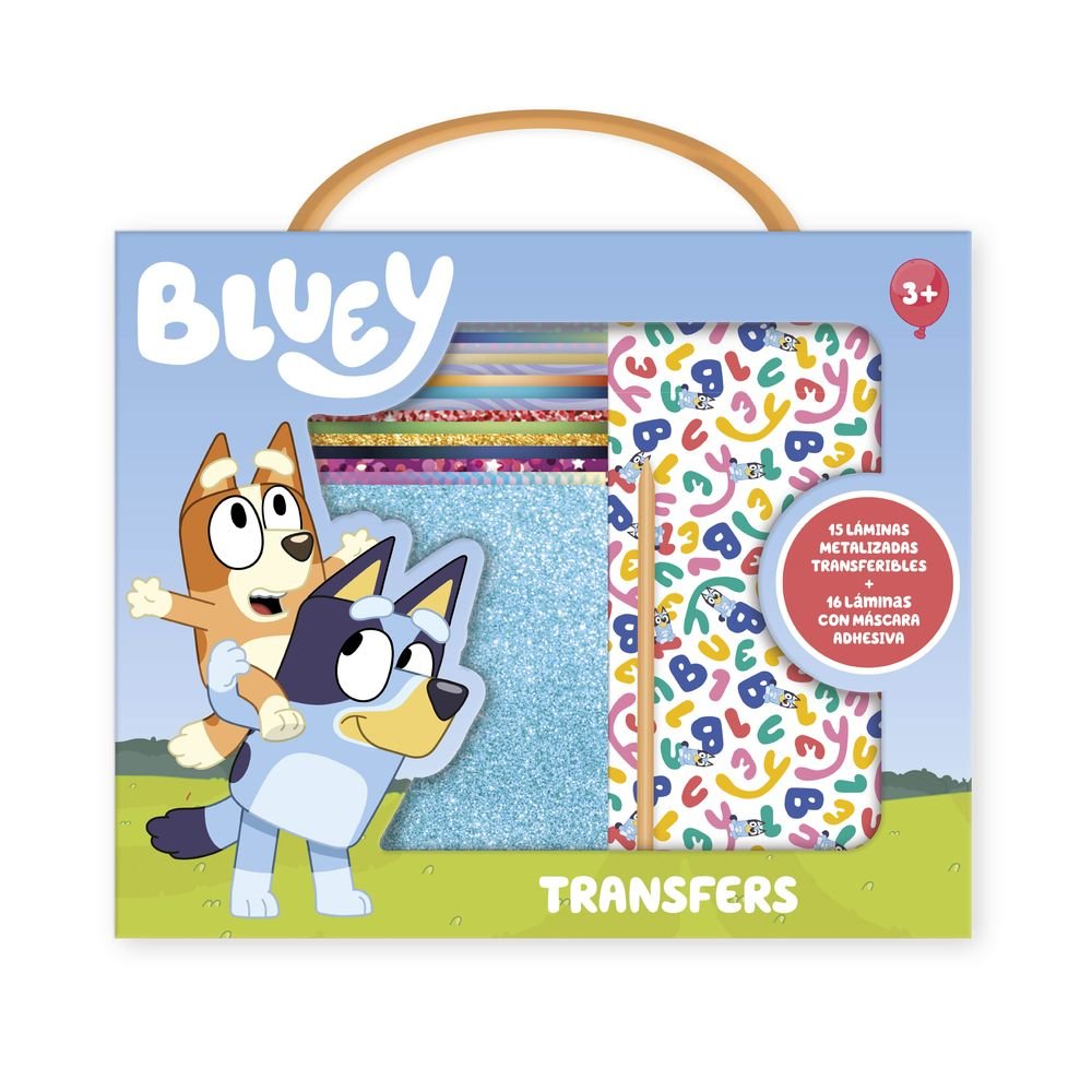Caja Sets Creatividad Bluey Transfer PLAY TIME IMAGILAND
