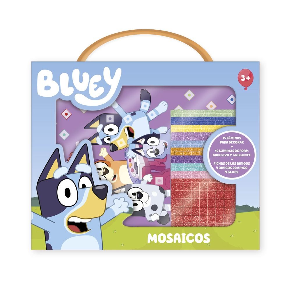 Caja Sets Creatividad Bluey Mosaico Marca Play Time Imagiland