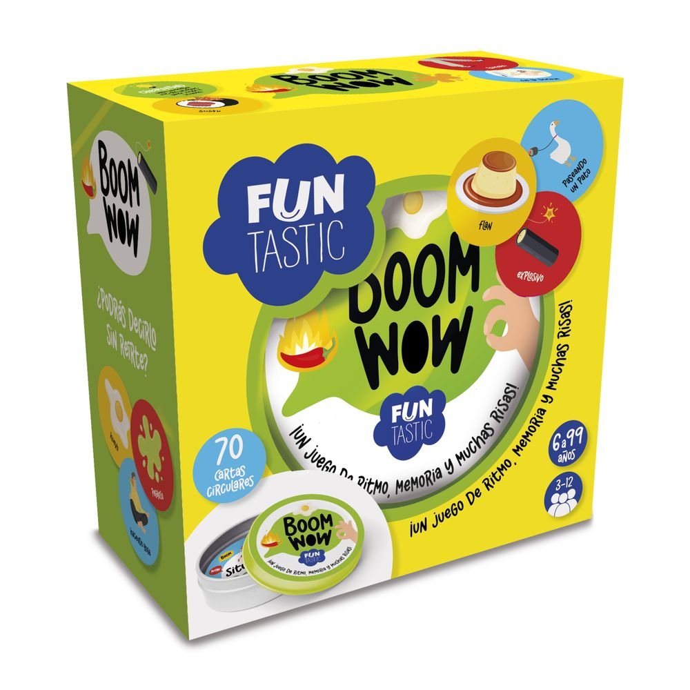 Cartas Funtastic Boom Wow con Caja FUNTASTIC IMAGILAND