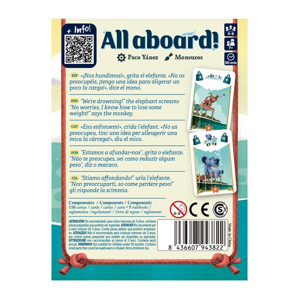 All Aboard - Juego de mesa Devir Games