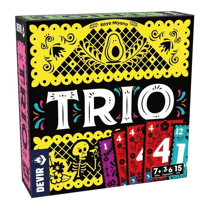 JUEGO DE MESA TRIO | DEVIR GAMES | 1 UNIDAD | 8436607944423 Imagen principal del producto