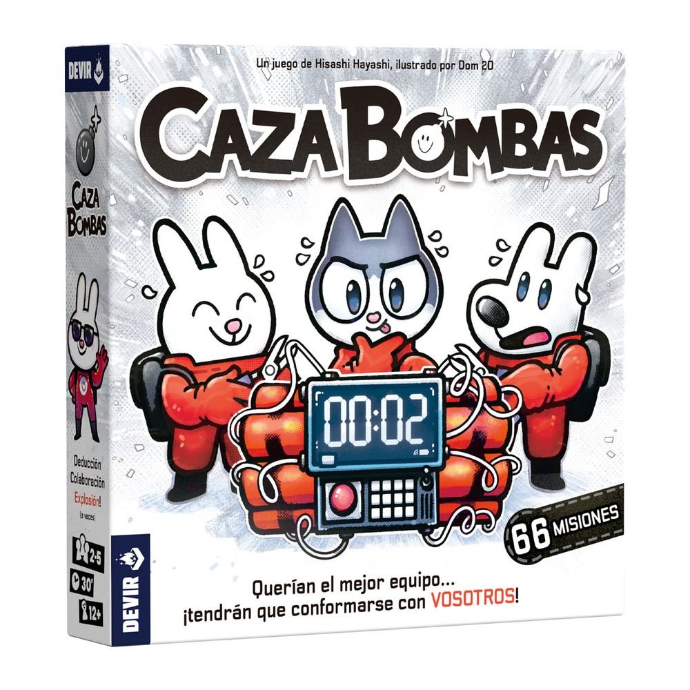 Juego de Mesa Caza Bombas Devir Games
