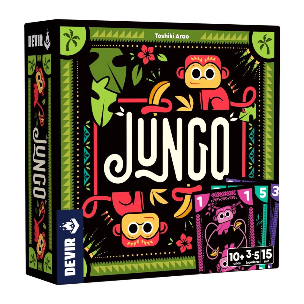 JUEGO DE MESA JUNGO | DEVIR GAMES | 1 UNIDAD | 8436607946243 Imagen principal del producto