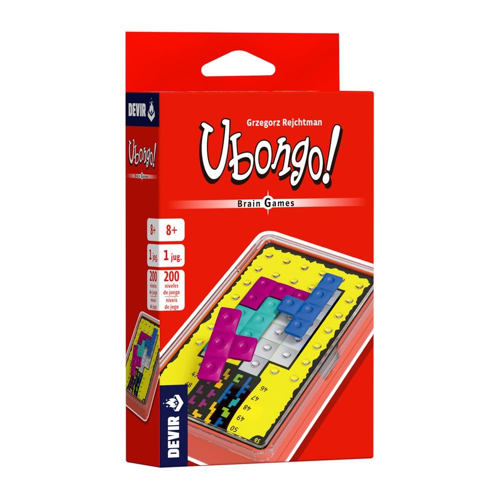 JUEGO DE MESA UBONGO BRAIN GAME | DEVIR GAMES | 1 UNIDAD | 8436607947820 Imagen principal del producto