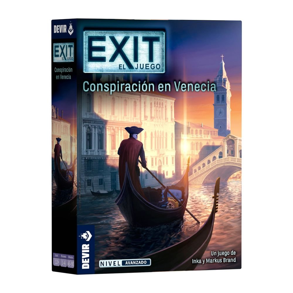 Exit Venecia - Juego de mesa DEVIR GAMES