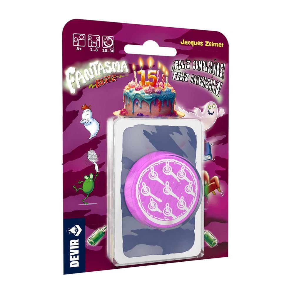 Juego de Mesa Fantasma Blitz Feliz Aniversario DEVIR GAMES Imagen principal del producto