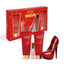Set Fragancia Tacon Rojo Lady Secret Red Edition 4P AQC