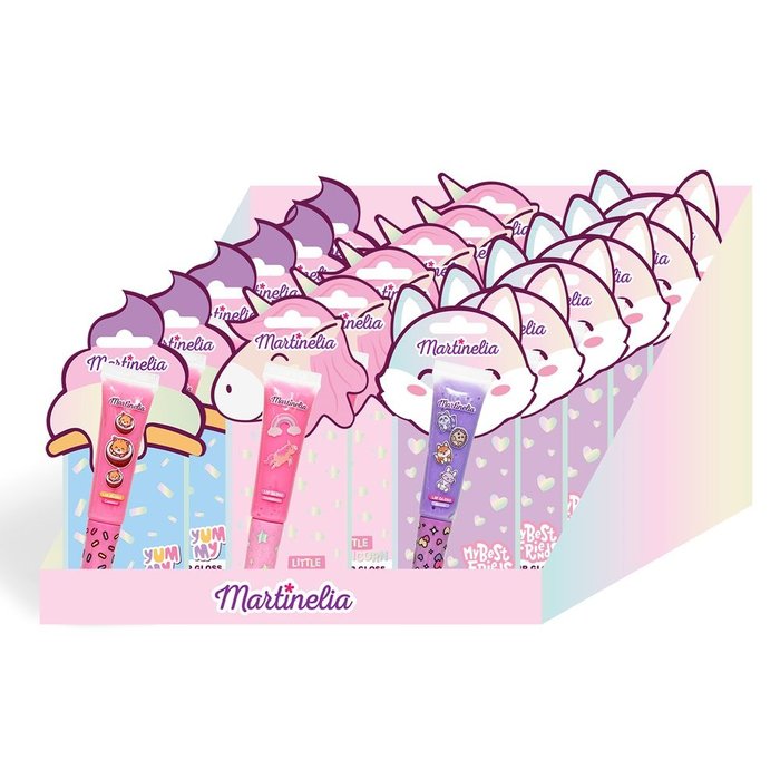 Expositor 18 Brillo Labial World Lip Gloss MARTINELIA Imagen principal del producto