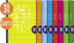 Libreta A5 Cuadrovia 3mm Lamela con 50 hojas Imagen principal del producto