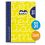 Cuaderno Espiral 4º 80H 90G 3MM Amarillo Cuadrovia Extradur