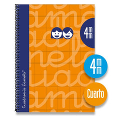 Bloc Espiral Estándar Liso 90g | Lamela | Cartón | Formato Estándar | Pack 5 Unidades