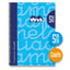 Cuaderno Espiral 4º 80H 90G 5MM Azul Cuadrovia Extradura