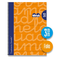 Bloc Espiral A4 Liso 90g | Lamela | Cartón | Formato A4 | Pack 5 Unidades