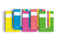 Bloc Espiral A4 Cuadro 4MM 80H 90g | Eriggan | Polipropileno | Formato A4 | Pack 5 Unidades