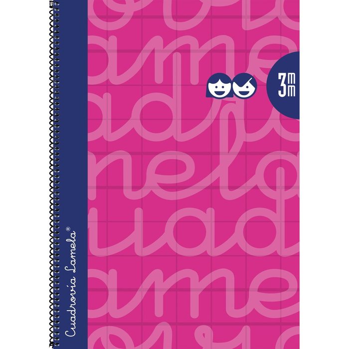 Cuaderno Espiral Fº 80H 90G 3MM Fucsia Cuadrovia Extradura Imagen principal del producto