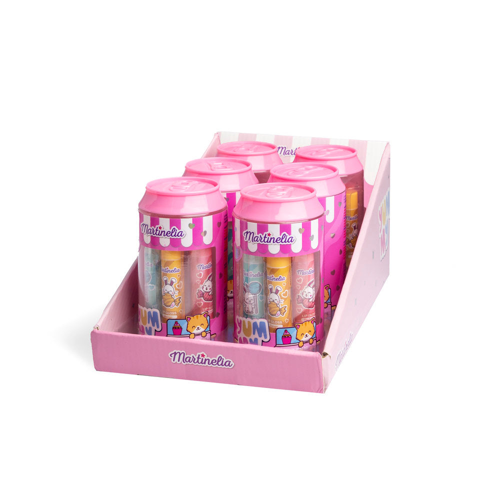 Set Lata Balsamo Labial Lata Yummy Martinelia Imagen principal del producto