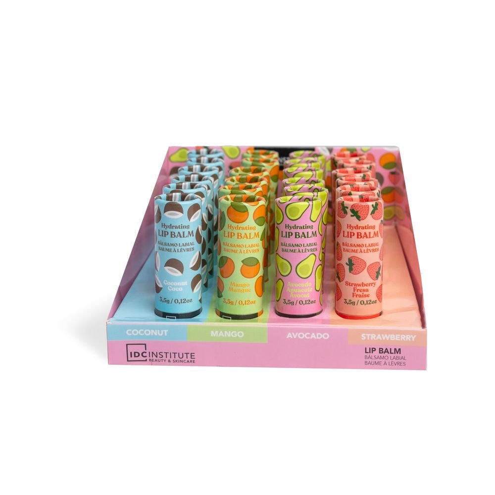 Bálsamo Labial Nutritivo IDC, pack 24 unidades