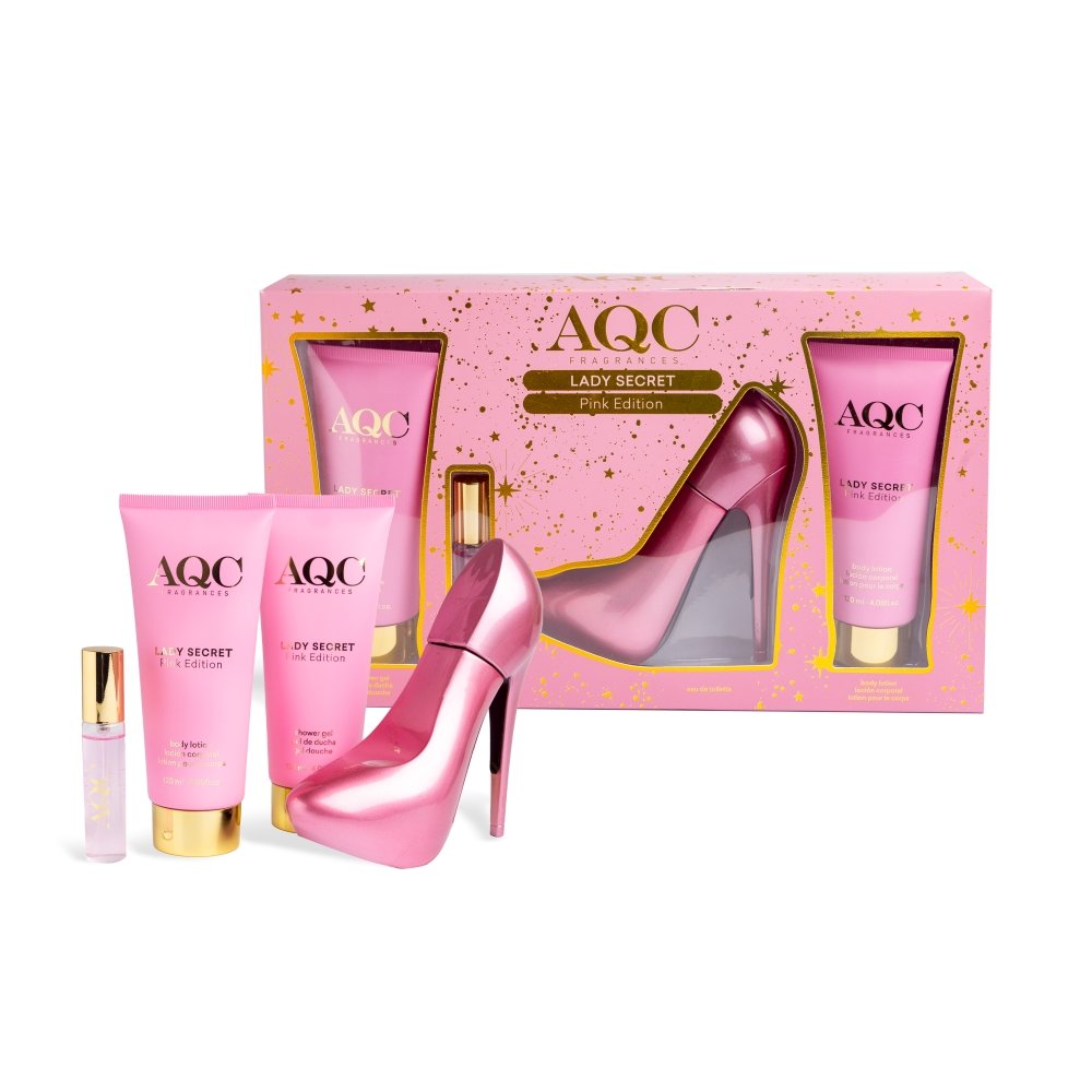 ESTUCHE FRAGANCIA LADY SECRET PINK | AQC FRAGANCES | 1 UNIDAD | 8436616357740 Imagen principal del producto