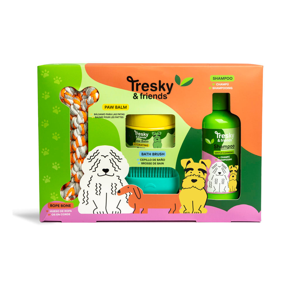Set Cuidados para Tu Perro 4P Tresky&firends Marca Aquarius