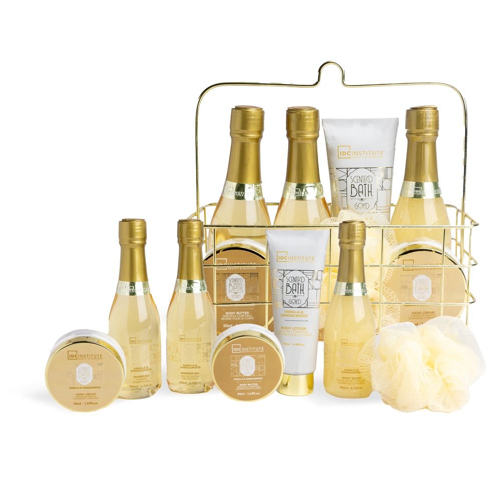 Bandeja rejilla asa gold baño perfumado IDC Regalo