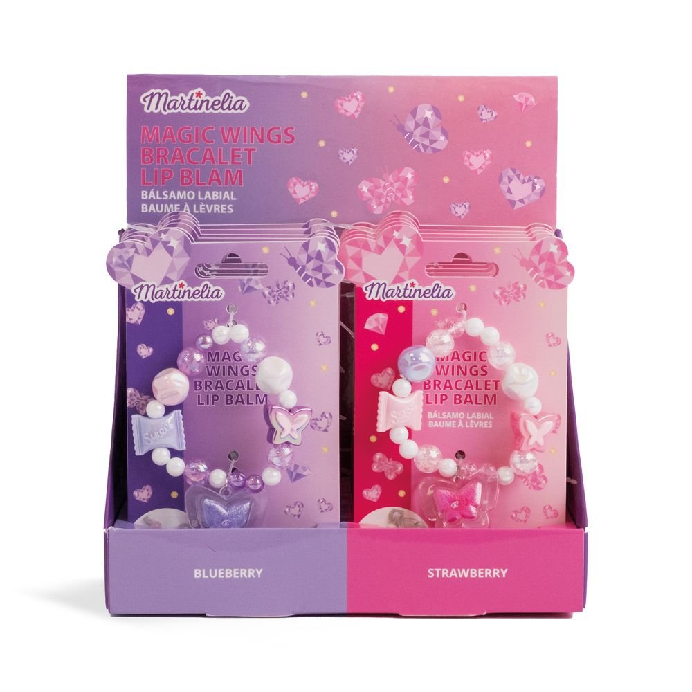 Brazalete mágico con brillo labial Martinelia, pack 12 unidades