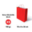 BOLSA CELULOSA XS 18X8X24 100G ROJO 25 UNIDADES | GRAFOPLAS | 1 UNIDAD | 8436618710451