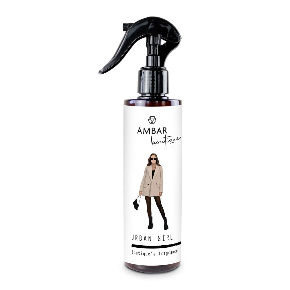 Expositor 12 ambientador spray room urban girl Ámbar