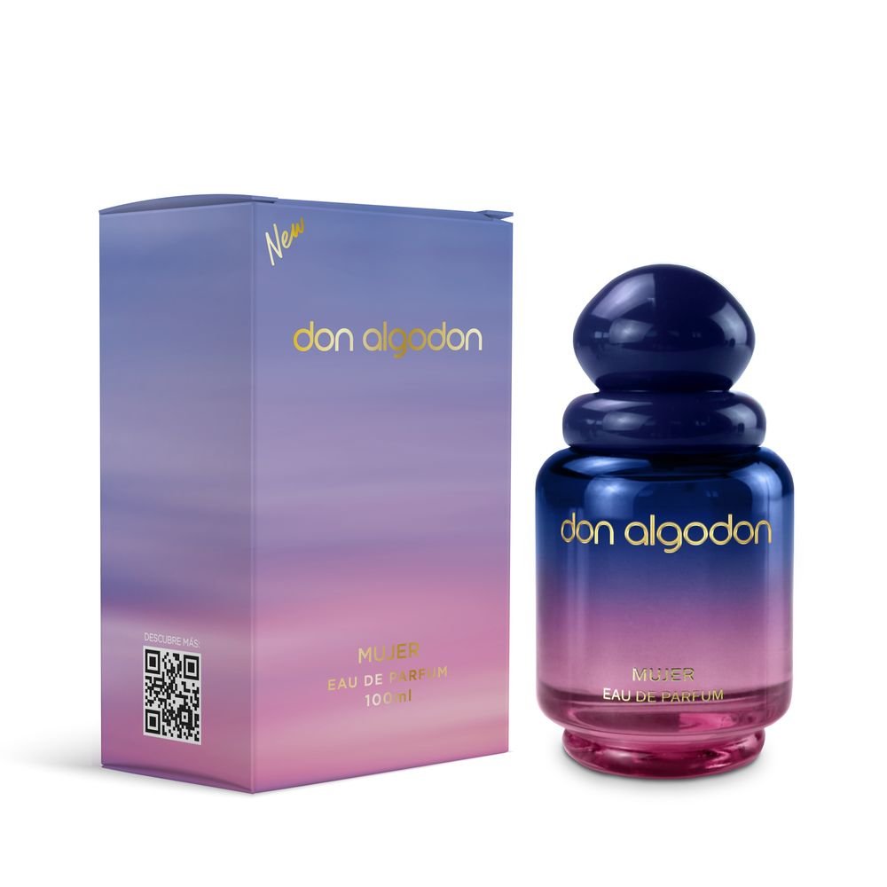 EAU DE PERFUME MUJER 100ML DON ALGODON | DON ALGODON | 1 UNIDAD | 8436620171196 Imagen principal del producto
