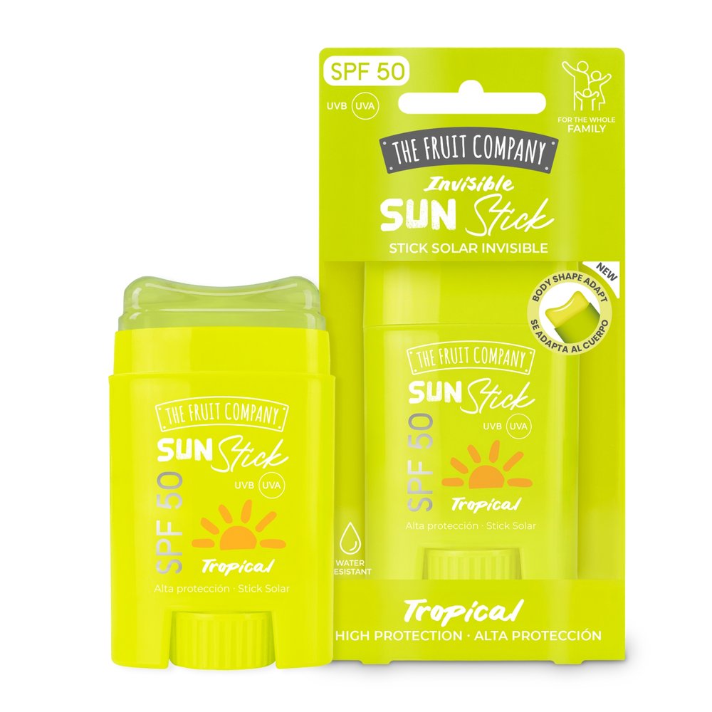 Proteccion Solar 50 Roller Cara y Cuerpo Tropical Marca The Fruit Company