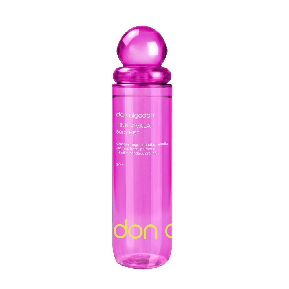 Body Mist Pink Vivala 90ML Don Algodon