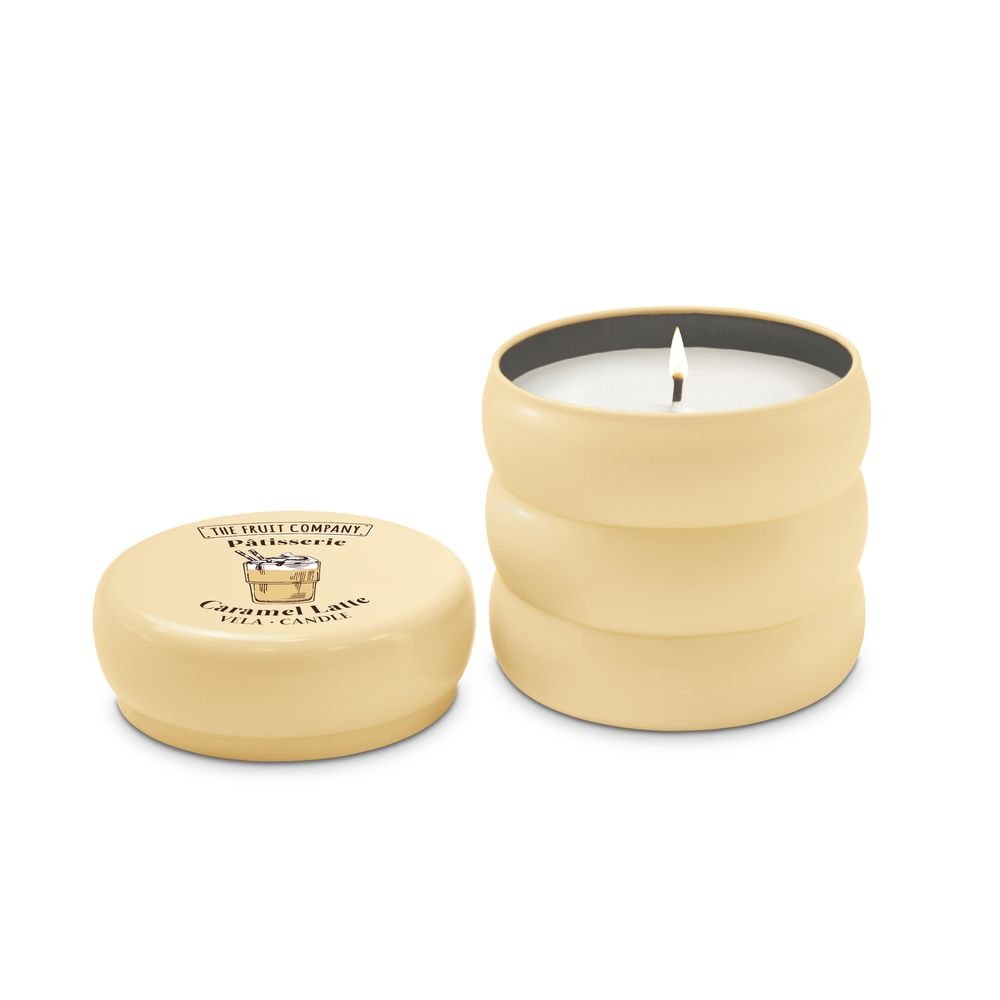 Expositor 8 Vela Lata Caramelo Latte Patisserie 150 g THE FRUIT COMPANY