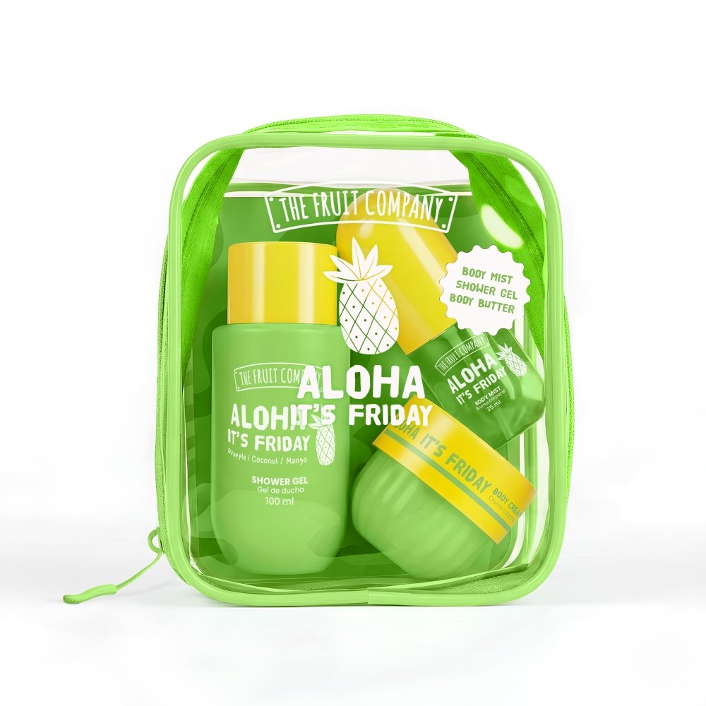 Set de Viaje It’s Friday Body Mist Gel y Body Butter Marca The Fruit Company