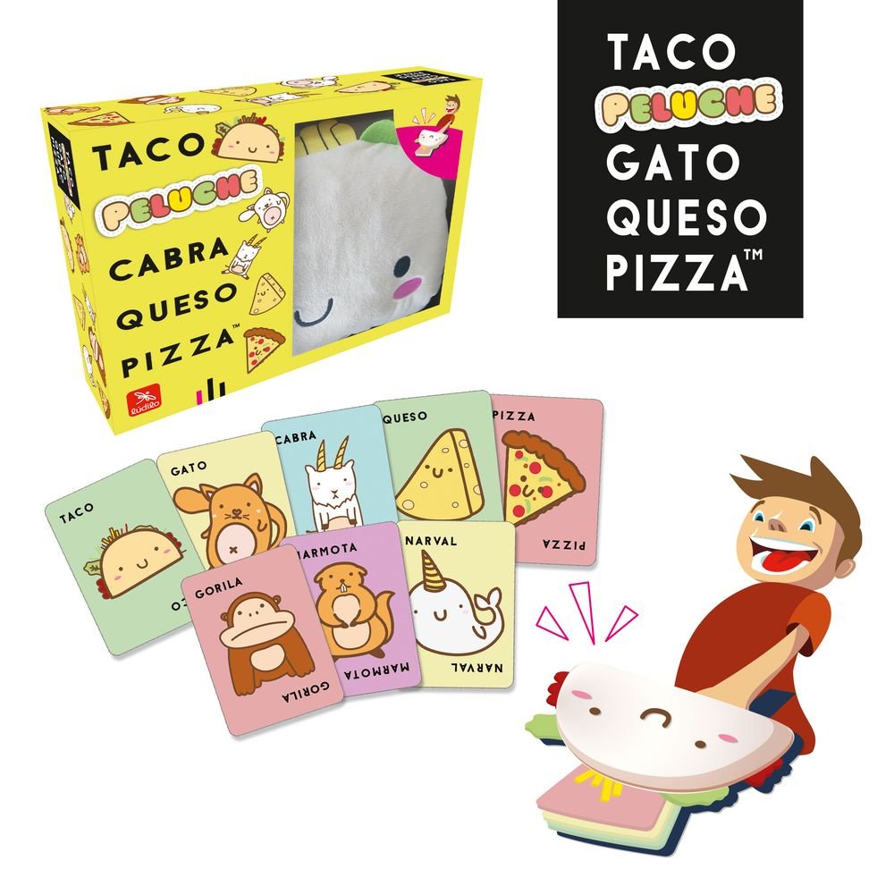 JUEGO TACO PELUCHE | LUDILO | 1 UNIDAD | 8436621890706 Imagen principal del producto