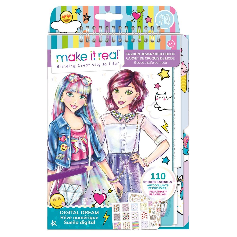 Cuaderno de Diseño de Moda Digital - World Brands Games