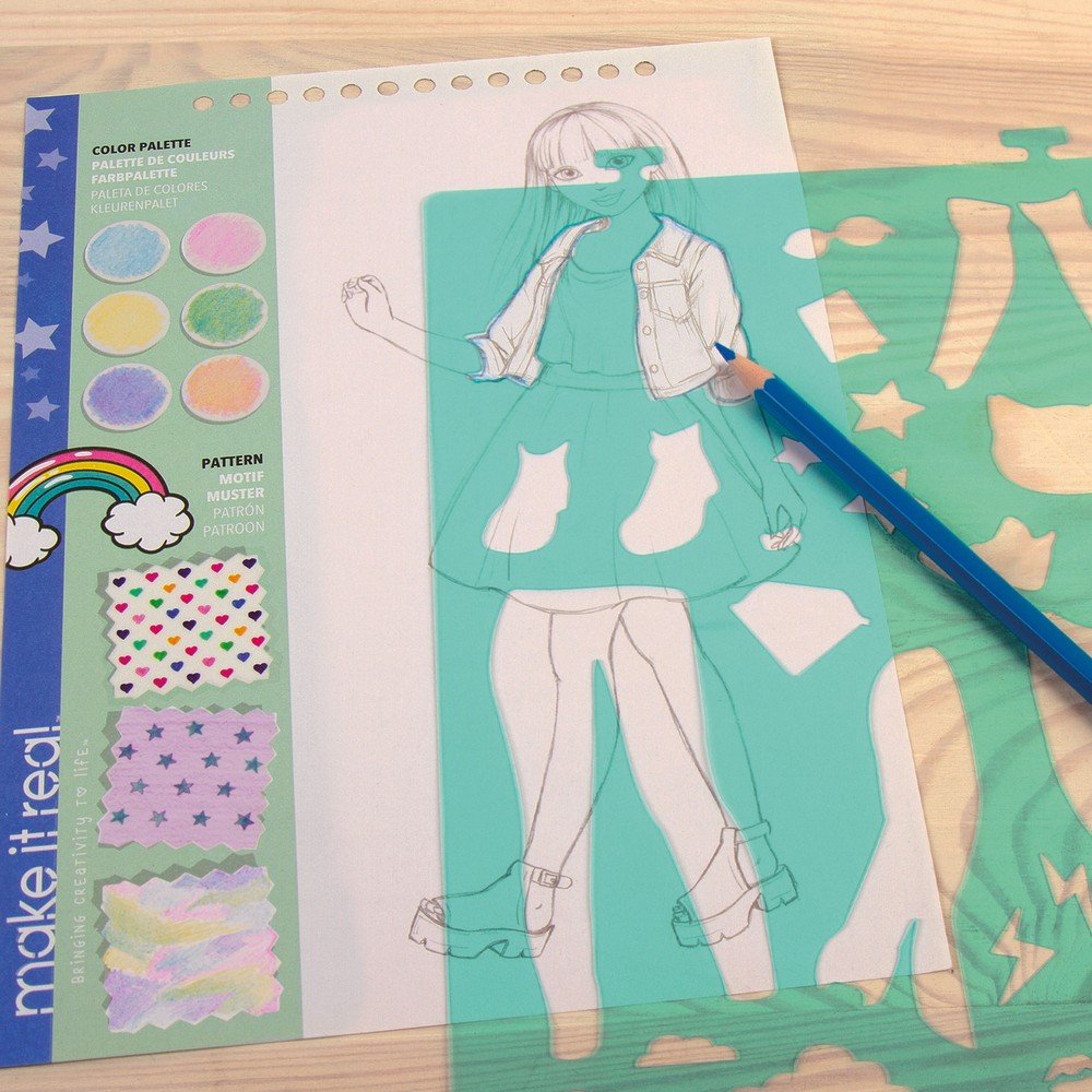 Cuaderno de Diseño de Moda Digital - World Brands Games