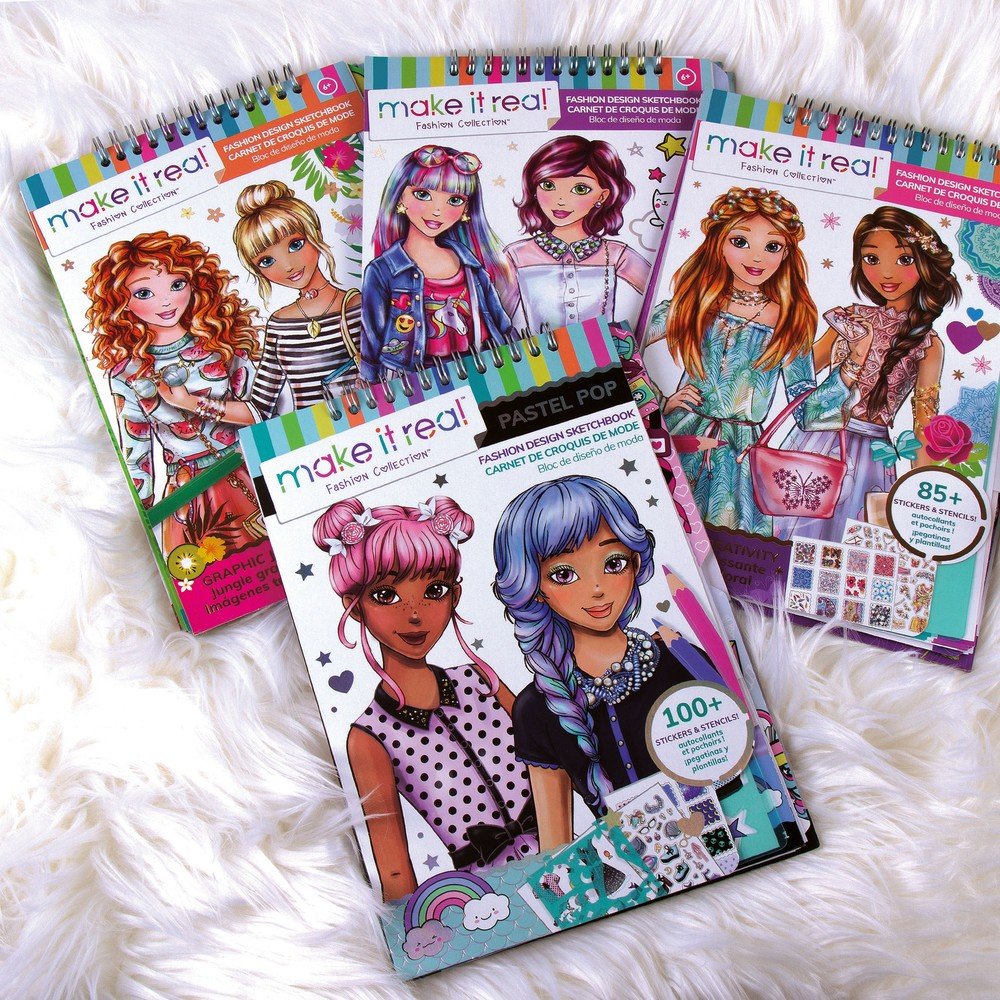 Cuaderno de Diseño de Moda Digital - World Brands Games