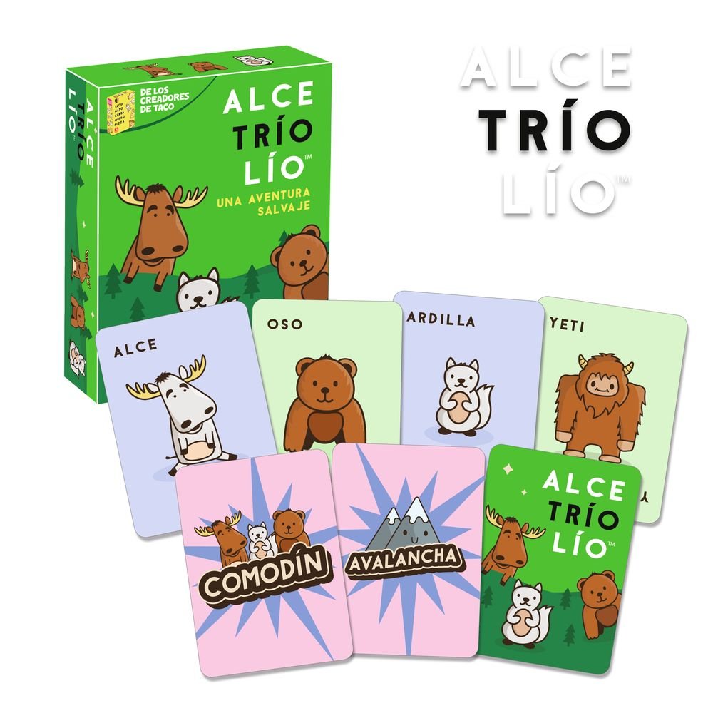 Juego Alce Trío Lio - Ludilo