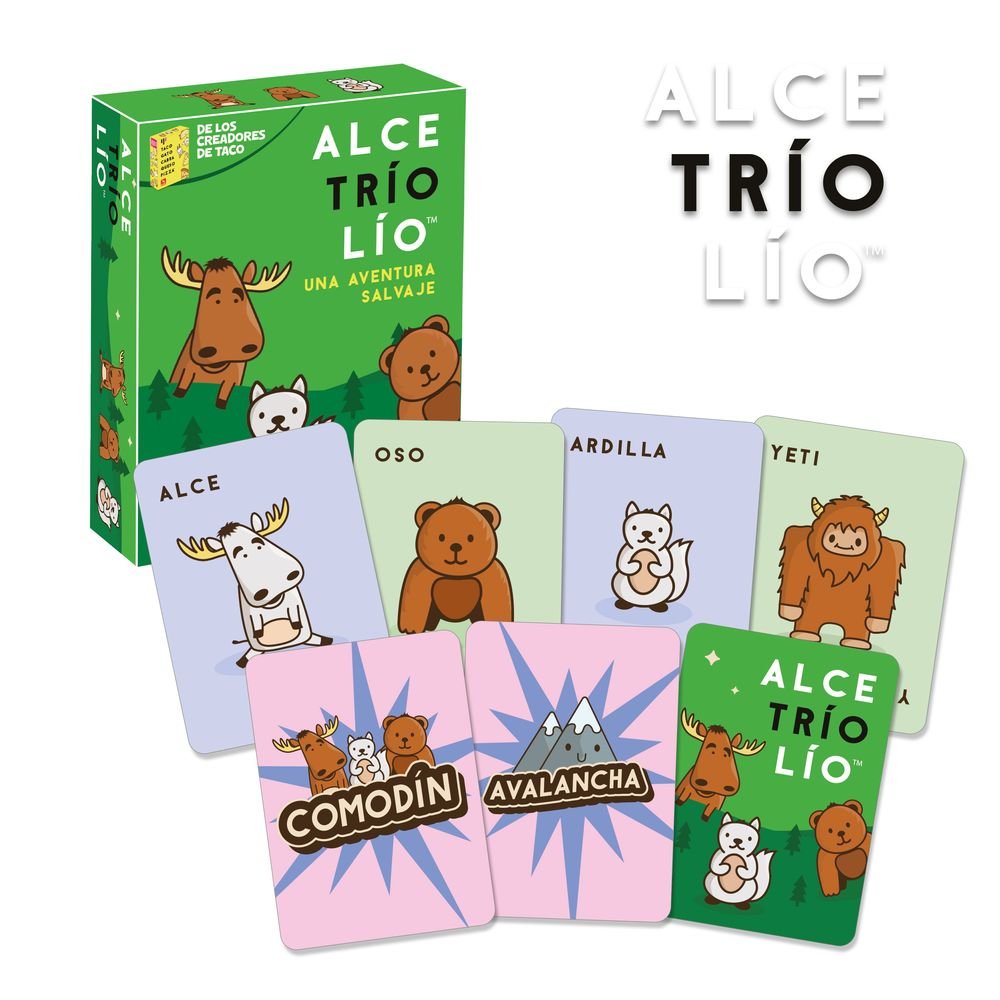 Juego Alce Trío Lio - Ludilo
