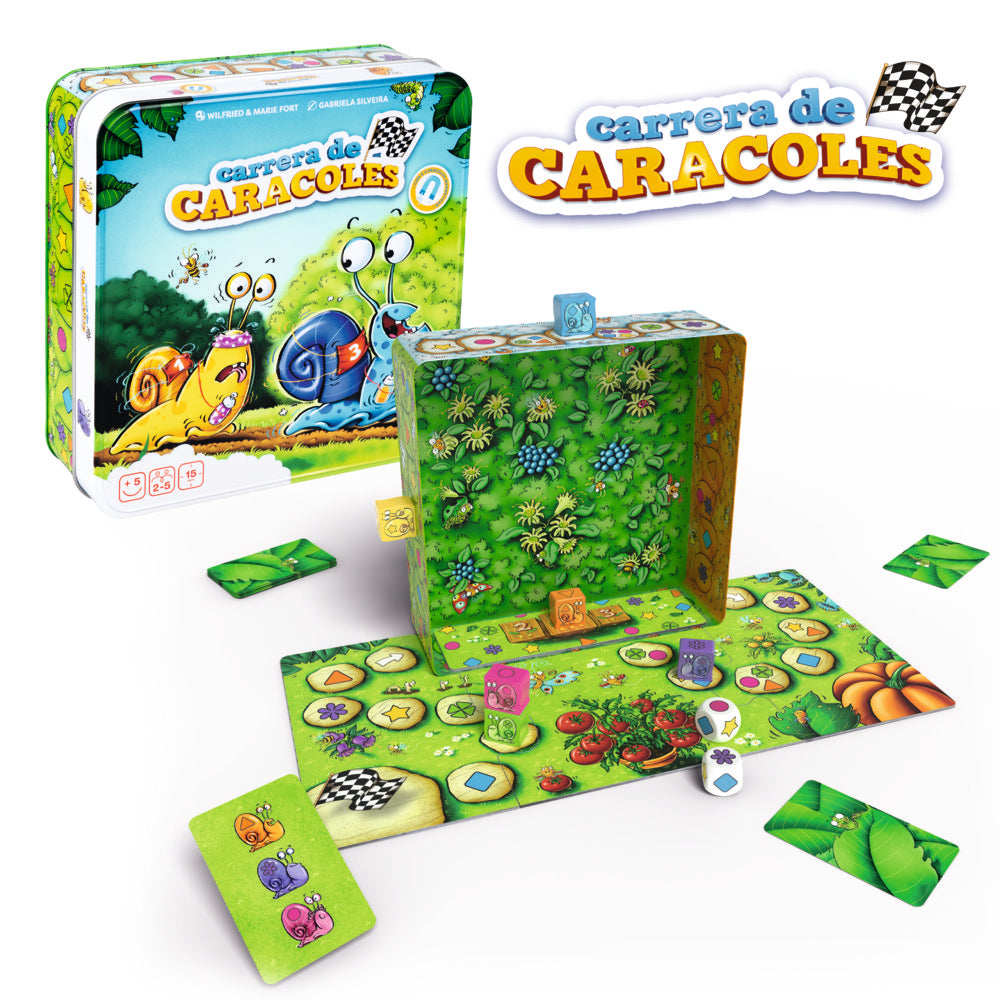 Juego Carrera de Caracoles Ludilo +5 años