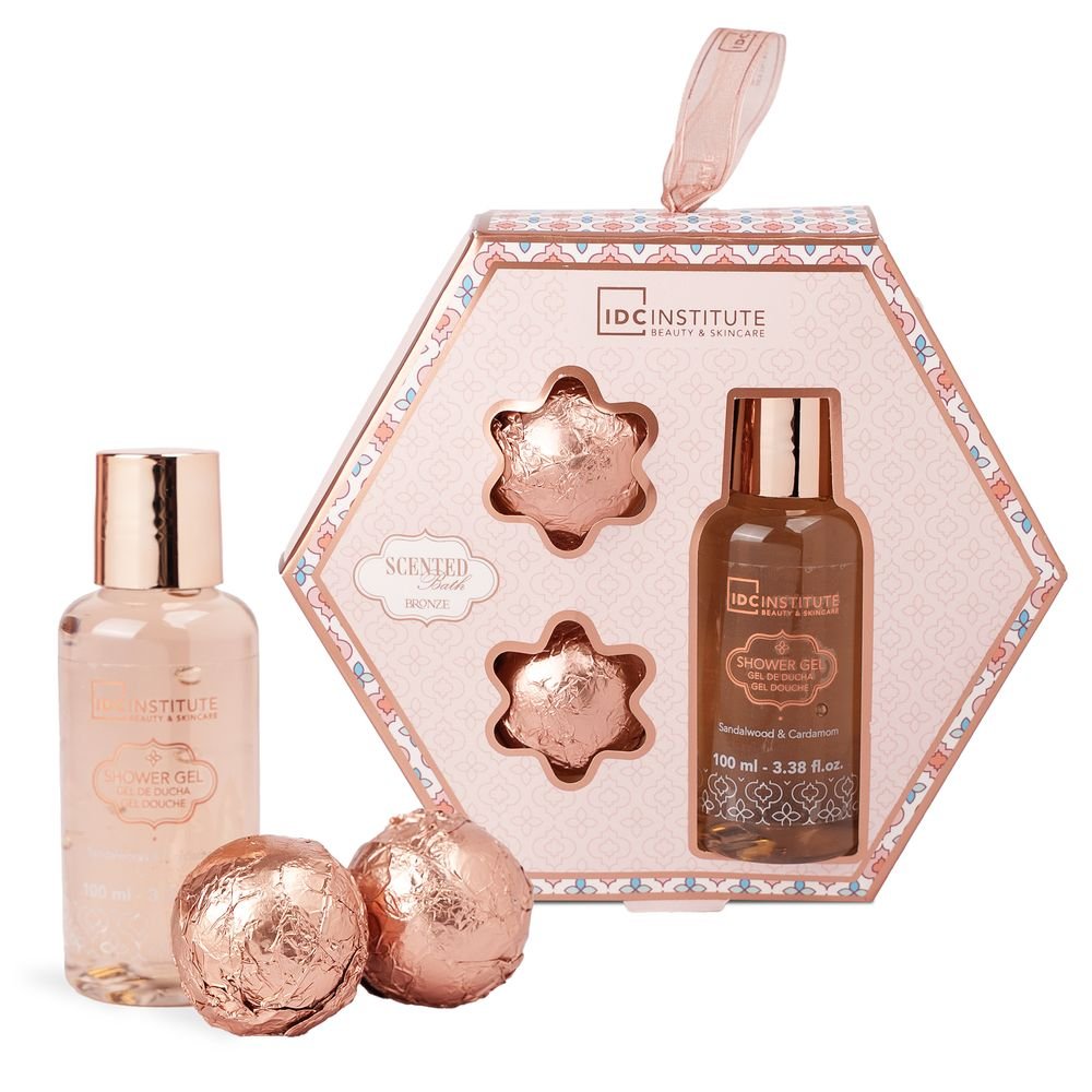 Set de baño 3 piezas perfumado Bronze | IDC