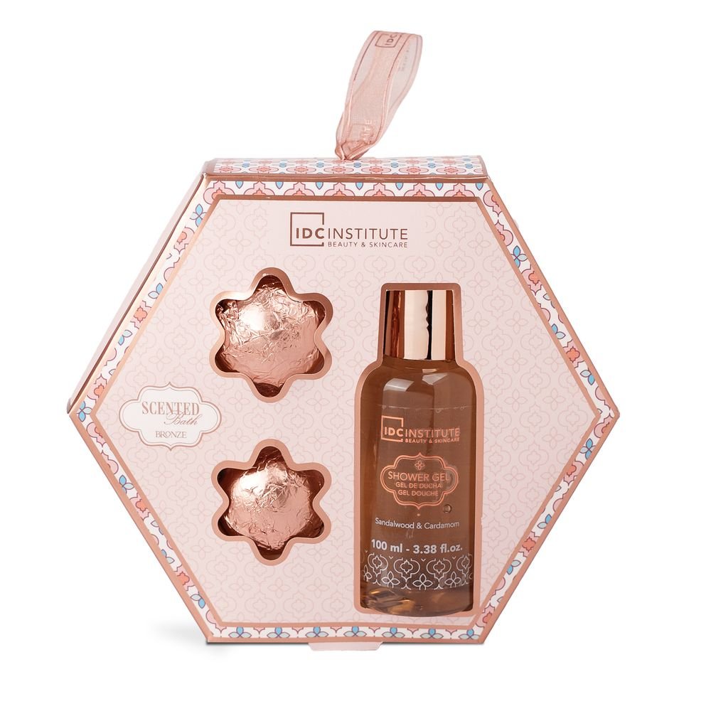 Set de baño 3 piezas perfumado Bronze | IDC