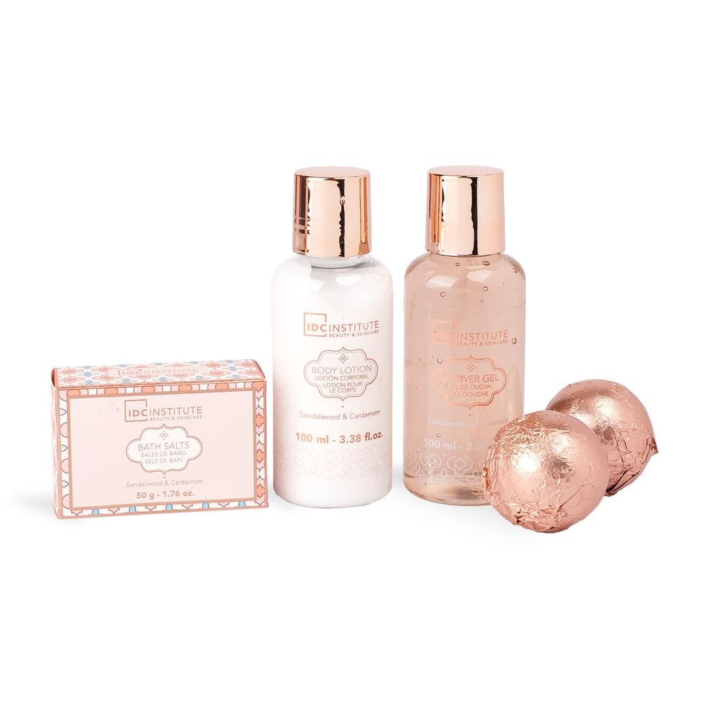 Estuche set de baño perfumado 5p Bronze IDC Regal