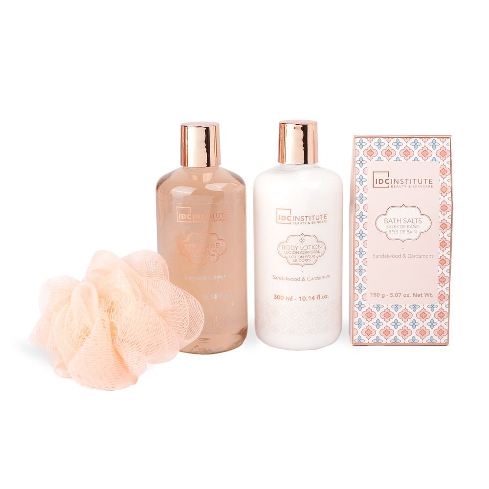 Set de baño bañera 4 piezas bronze IDC Regalo